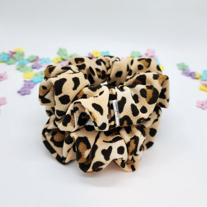 Leopard Scrunchies