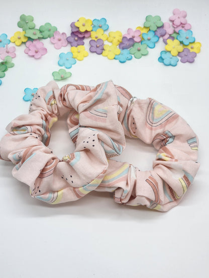 Rainbow Kids Scrunchies