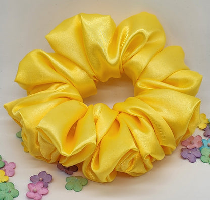 XXL Yellow  Scrunchies