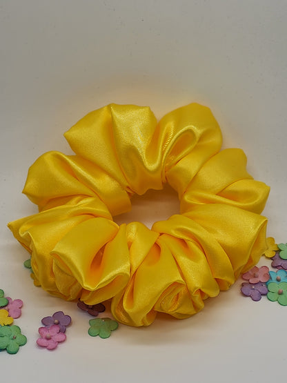 XXL Yellow  Scrunchies